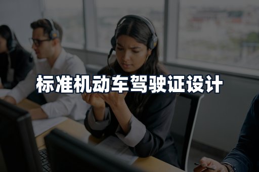 标准机动车驾驶证设计